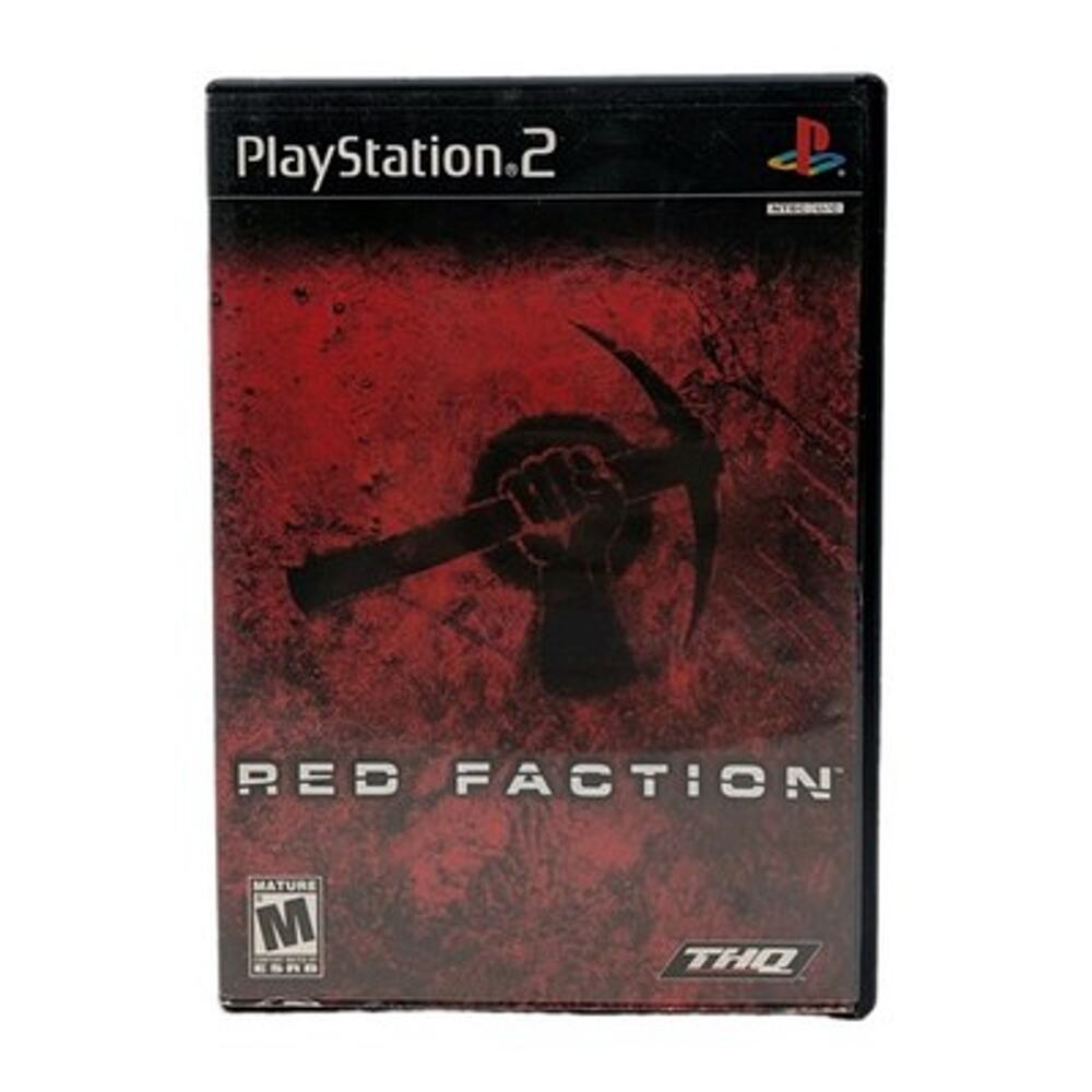 Red Faction Sony PlayStation 2 PS2 CIB Complete Tested THQ Sci-Fi FPS